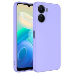 Vivo Y16 Kılıf Zore Mara Lansman Kılıf-Lila