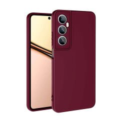 Realme C65 4G Kılıf Zore Mara Lansman Kılıf-Koyu Mor