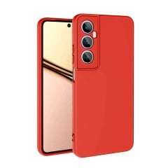 Realme C65 4G Kılıf Zore Mara Lansman Kılıf-Kırmızı