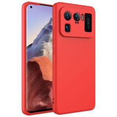 Xiaomi Mi 11 Ultra Kılıf Zore Mara Lansman Kılıf-Kırmızı