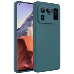 Xiaomi Mi 11 Ultra Kılıf Zore Mara Lansman Kılıf-Koyu Yeşil