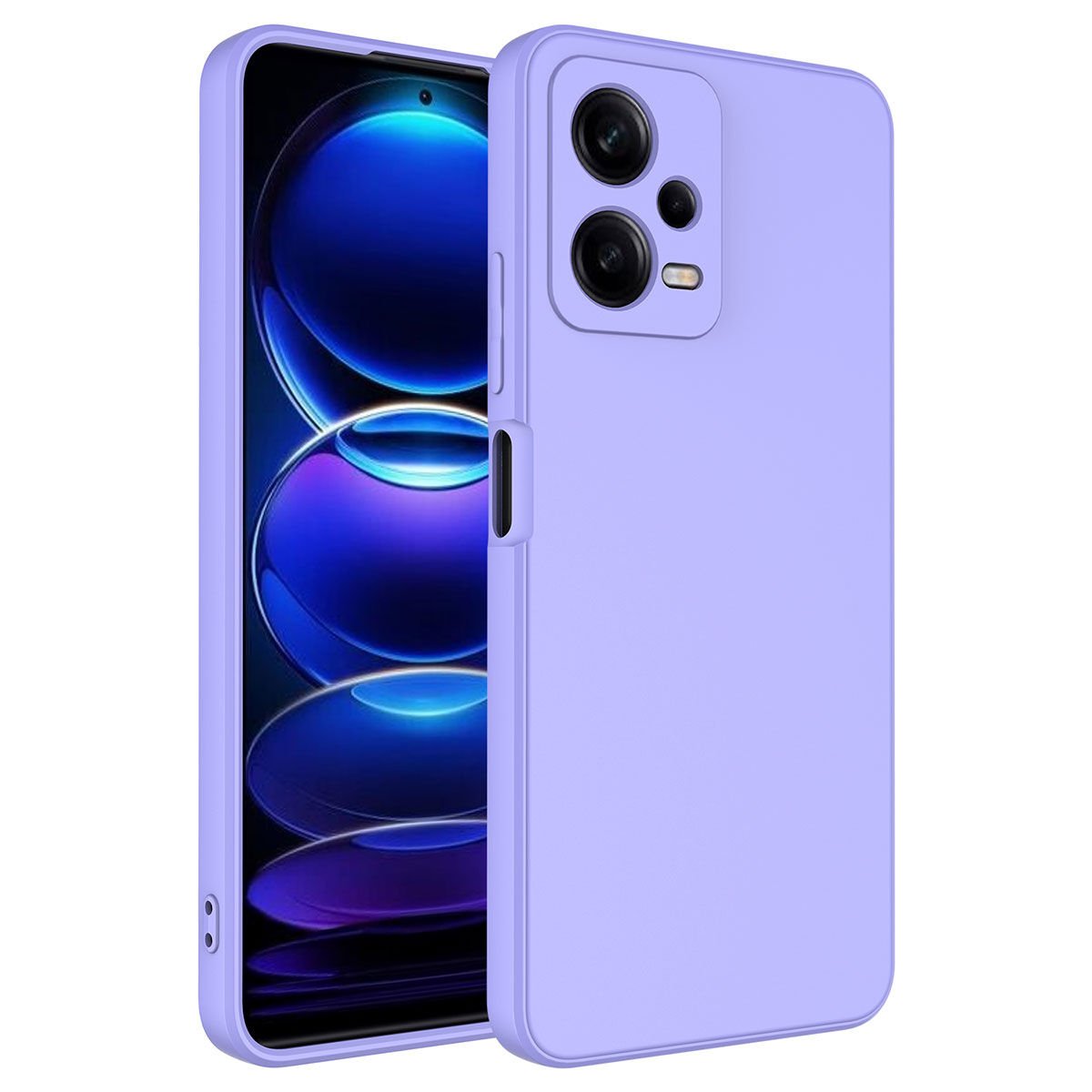 Xiaomi Redmi Note 12 5G Kılıf Zore Mara Lansman Kılıf-Lila