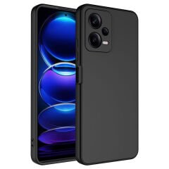 Xiaomi Redmi Note 12 Pro 5G Kılıf Zore Mara Lansman Kılıf-Siyah