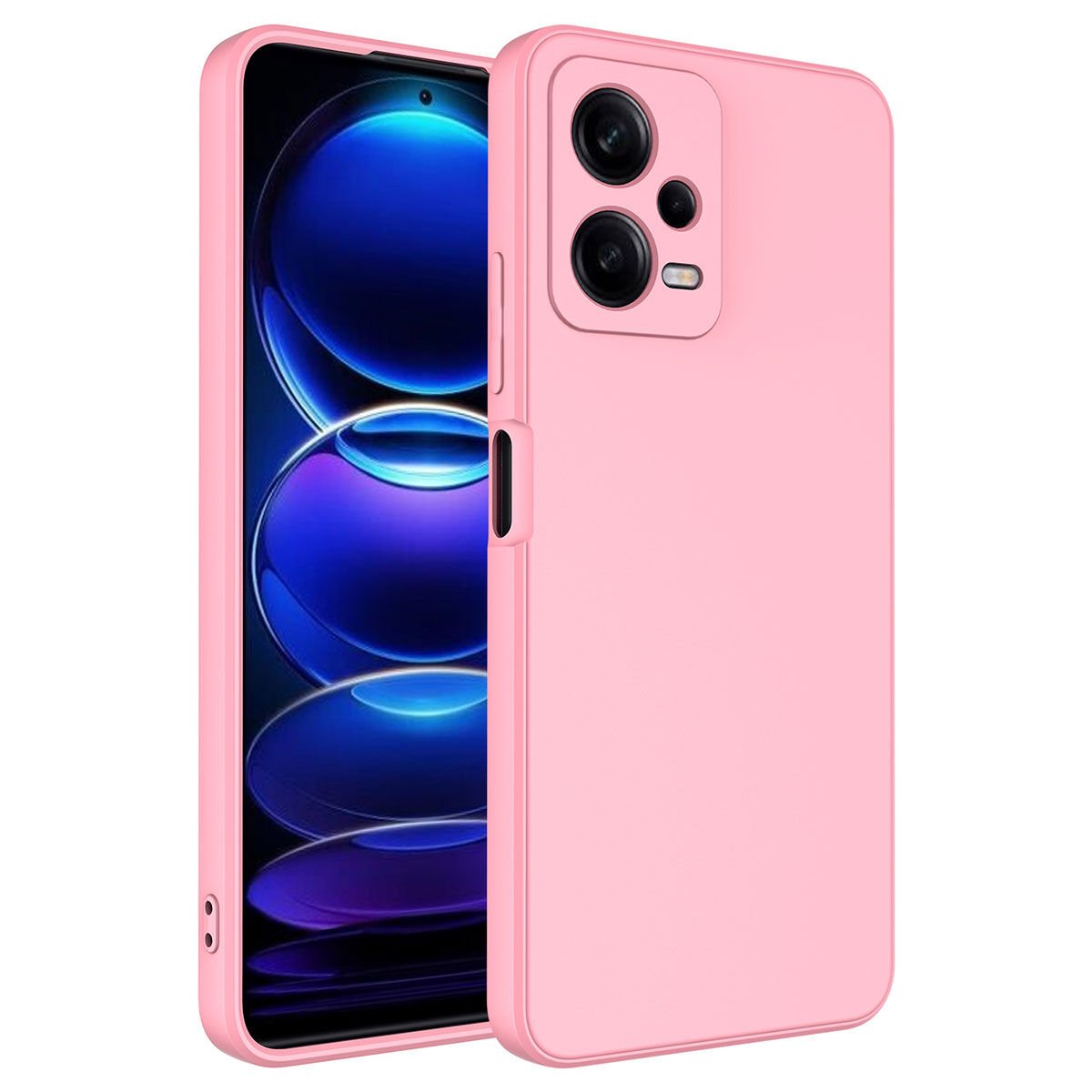 Xiaomi Redmi Note 12 Pro 5G Kılıf Zore Mara Lansman Kılıf-Pembe