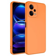 Xiaomi Redmi Note 12 Pro 5G Kılıf Zore Mara Lansman Kılıf-Turuncu