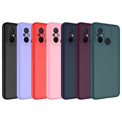 Xiaomi Redmi 12C Kılıf Zore Mara Lansman Kılıf-Siyah