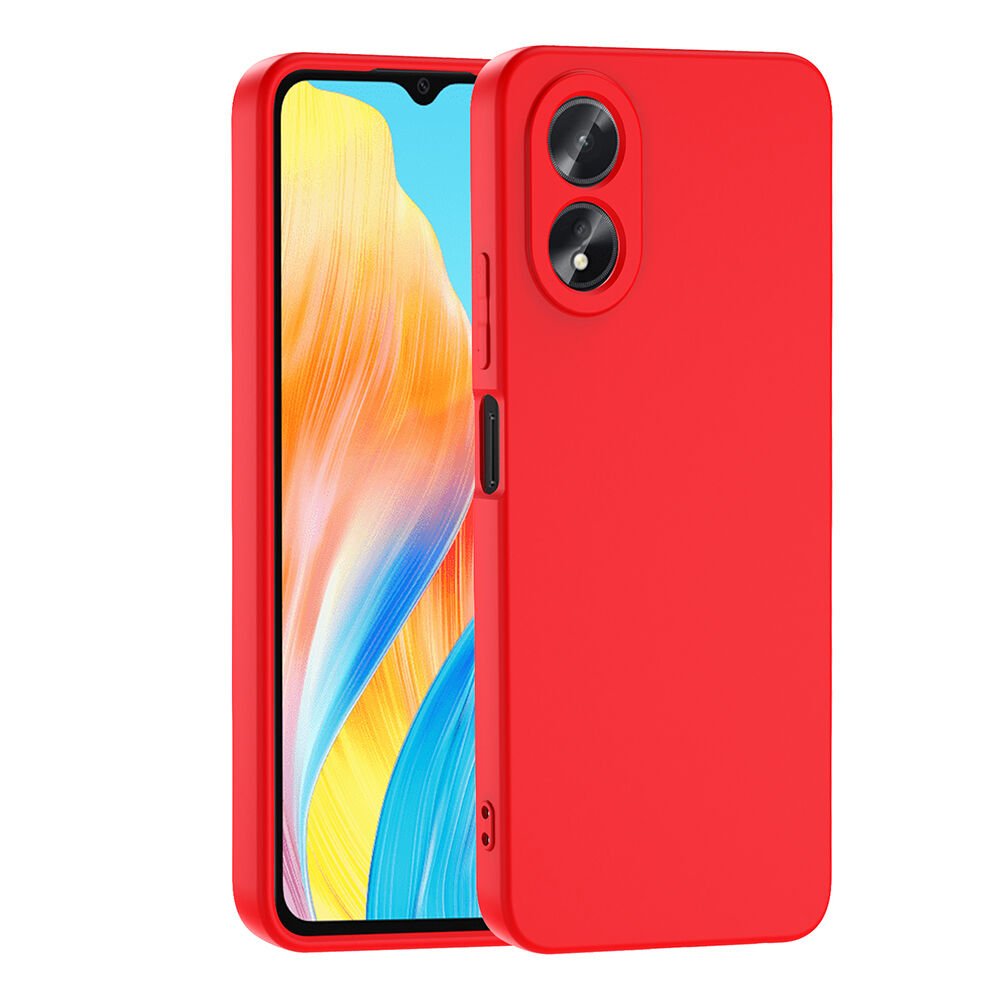 Oppo A38 Kılıf Zore Mara Lansman Kılıf-Kırmızı
