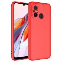 Xiaomi Redmi 12C Kılıf Zore Mara Lansman Kılıf-Kırmızı