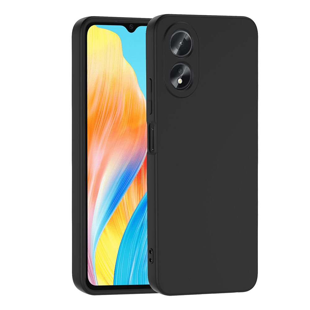 Oppo A38 Kılıf Zore Mara Lansman Kılıf-Siyah