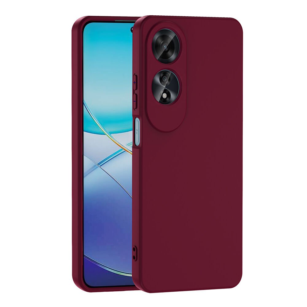 Oppo A60 Kılıf Zore Mara Lansman Kılıf-Koyu Mor