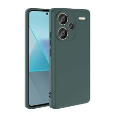 Xiaomi Redmi Note 13 Pro Plus 5G Kılıf Zore Mara Lansman Kılıf-Koyu Yeşil