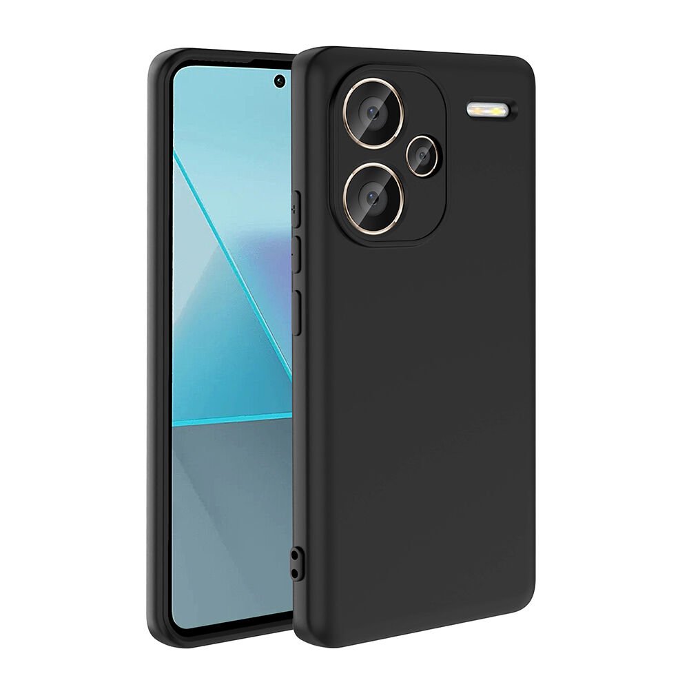 Xiaomi Redmi Note 13 Pro Plus 5G Kılıf Zore Mara Lansman Kılıf-Siyah