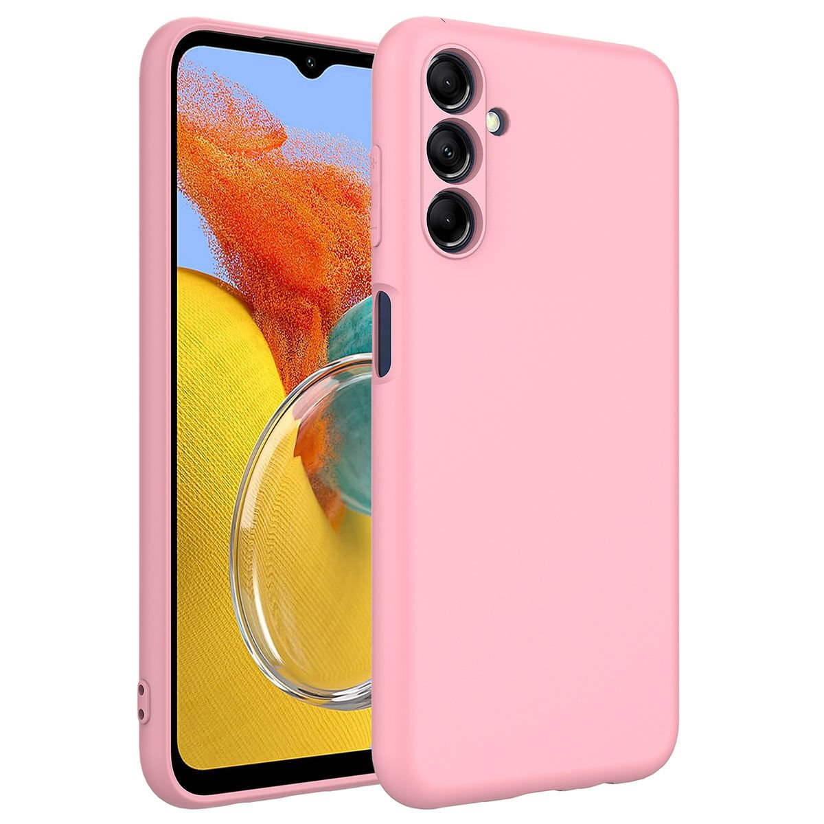Galaxy M14 Kılıf Zore Mara Lansman Kılıf-Pembe