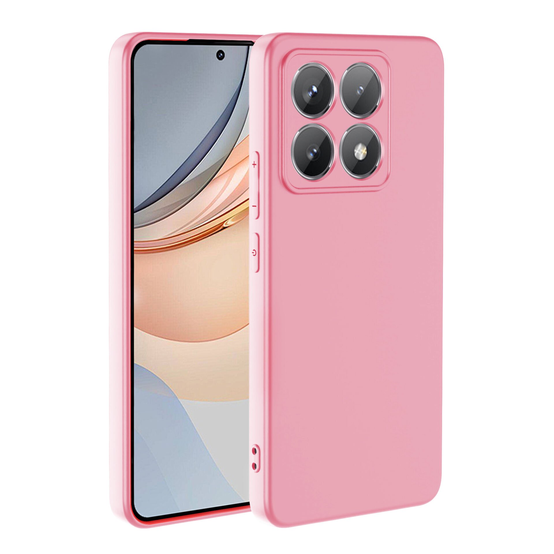 Xiaomi 14T Kılıf Zore Mara Lansman Kılıf-Pembe