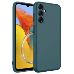 Galaxy M14 Kılıf Zore Mara Lansman Kılıf-Koyu Yeşil