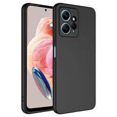 Xiaomi Redmi Note 12 4G Kılıf Zore Mara Lansman Kılıf-Siyah
