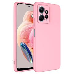 Xiaomi Redmi Note 12 4G Kılıf Zore Mara Lansman Kılıf-Pembe