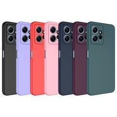Xiaomi Redmi Note 12 4G Kılıf Zore Mara Lansman Kılıf-Koyu Mor