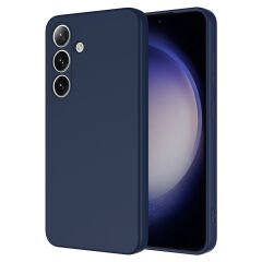 Galaxy S25 Plus Kılıf Zore Mara Lansman Kılıf-Lacivert