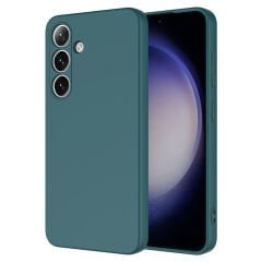 Galaxy S25 Plus Kılıf Zore Mara Lansman Kılıf-Koyu Yeşil