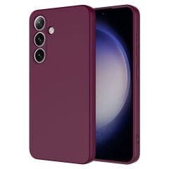 Galaxy S25 Plus Kılıf Zore Mara Lansman Kılıf-Koyu Mor