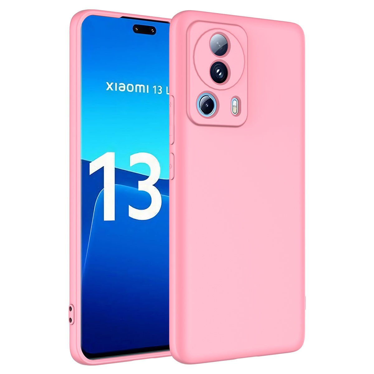 Xiaomi Mi 13 Lite Kılıf Zore Mara Lansman Kılıf-Pembe