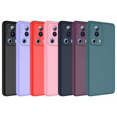 Xiaomi Mi 13 Lite Kılıf Zore Mara Lansman Kılıf-Lila