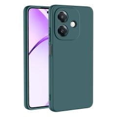 Oppo A3 Kılıf Zore Mara Lansman Kılıf-Koyu Yeşil