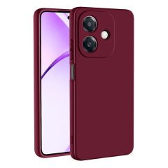 Oppo A3 Kılıf Zore Mara Lansman Kılıf-Koyu Mor