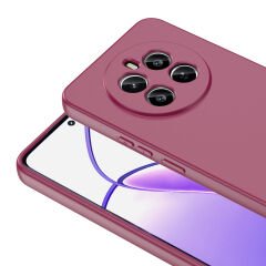Realme 12 4G Kılıf Zore Mara Lansman Kılıf-Lila