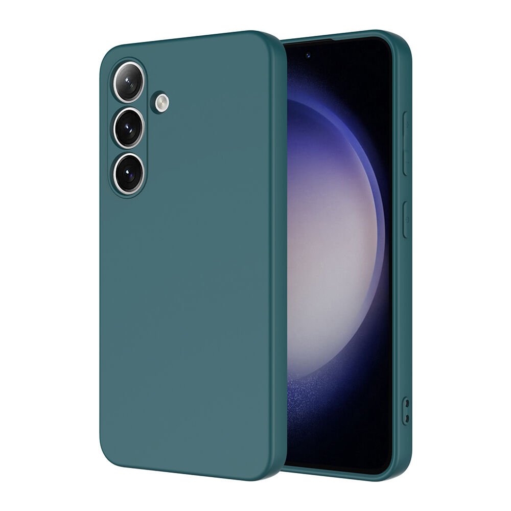 Galaxy A36 Kılıf Zore Mara Lansman Kılıf-Koyu Yeşil