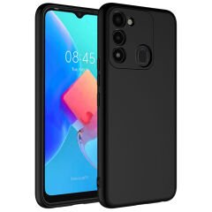 Tecno Spark 8C Kılıf Zore Mara Lansman Kılıf-Siyah