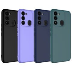 Tecno Spark 8C Kılıf Zore Mara Lansman Kılıf-Koyu Yeşil