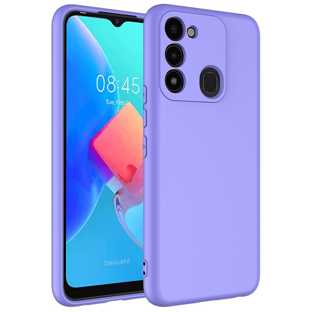 Tecno Spark 8C Kılıf Zore Mara Lansman Kılıf-Lila