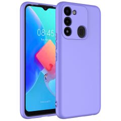 Tecno Spark 8C Kılıf Zore Mara Lansman Kılıf-Lila