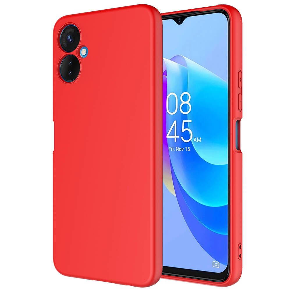 Tecno Spark 9 Pro Kılıf Zore Mara Lansman Kılıf-Kırmızı