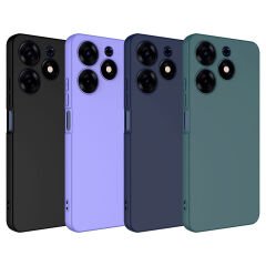 Tecno Spark 10 Pro Kılıf Zore Mara Lansman Kılıf-Kırmızı