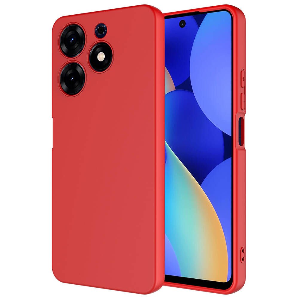 Tecno Spark 10 Pro Kılıf Zore Mara Lansman Kılıf-Kırmızı