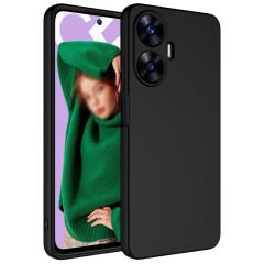 Realme C55 Kılıf Zore Mara Lansman Kılıf-Siyah