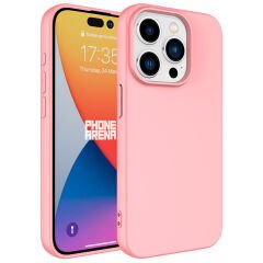 iPhone 15 Pro Max Kılıf Zore LSR Lansman Kılıf-Pembe Açık