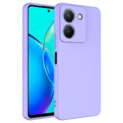 Vivo Y36 4G Kılıf Zore Mara Lansman Kılıf-Lila