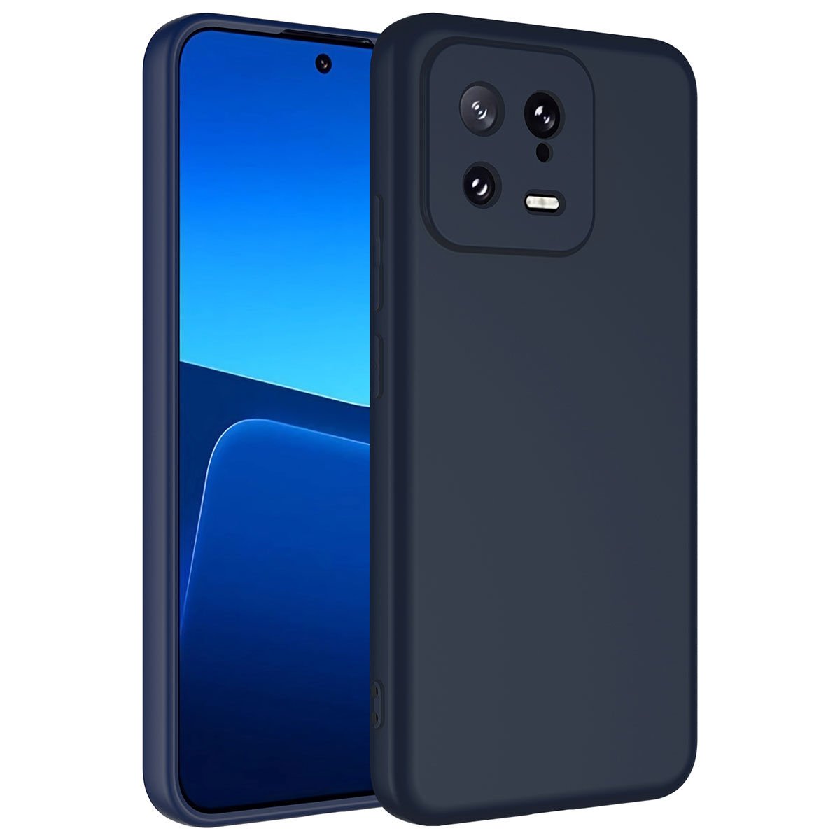 Xiaomi Mi 13 Kılıf Zore Mara Lansman Kılıf-Lacivert