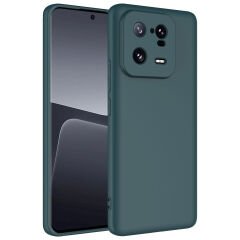 Xiaomi Mi 13 Pro Kılıf Zore Mara Lansman Kılıf-Koyu Yeşil