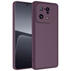 Xiaomi Mi 13 Pro Kılıf Zore Mara Lansman Kılıf-Koyu Mor