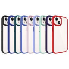 iPhone 15 Kılıf Zore Krom Kılıf-Yeşil